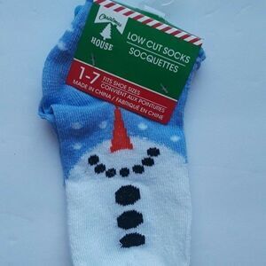 Christmas House Girls‎ Christmas Fox Socks. Fits